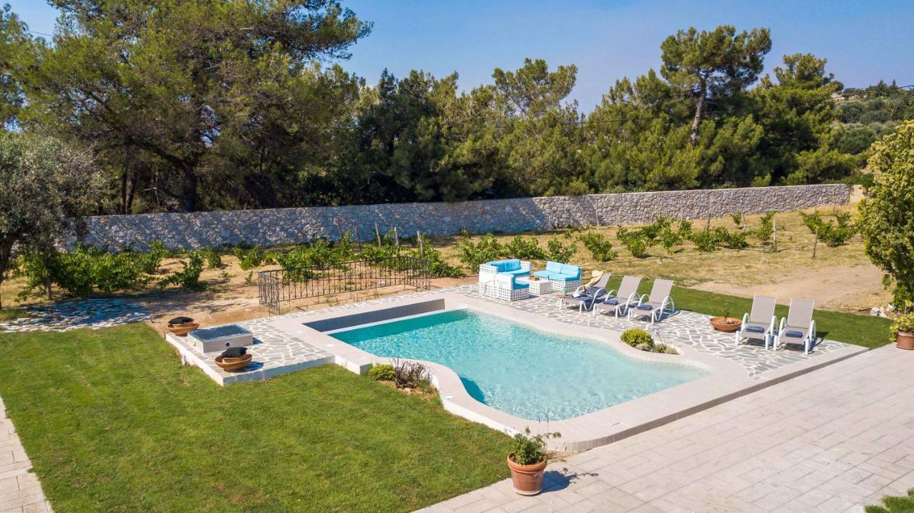 Emarmene Home With Private Pool Near Rhodes Town & Airport Koskinou  Luaran gambar