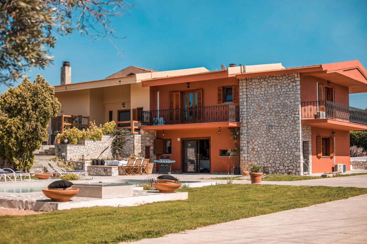 Emarmene Home With Private Pool Near Rhodes Town & Airport Koskinou  Luaran gambar